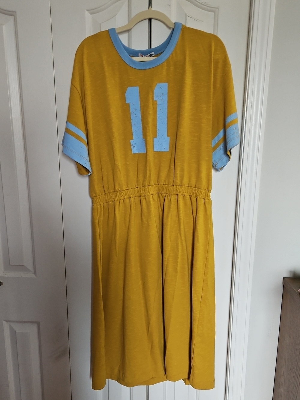 NWT Anthropologie Sundry Rugby Midi Dress 🌸 Size XL - Picture 4 of 9